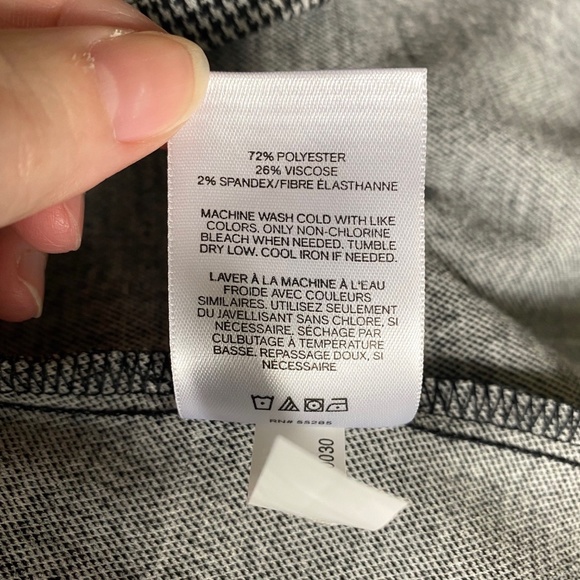 Black & White Mini Dress - Size Small (EUC) - Picture 6 of 6